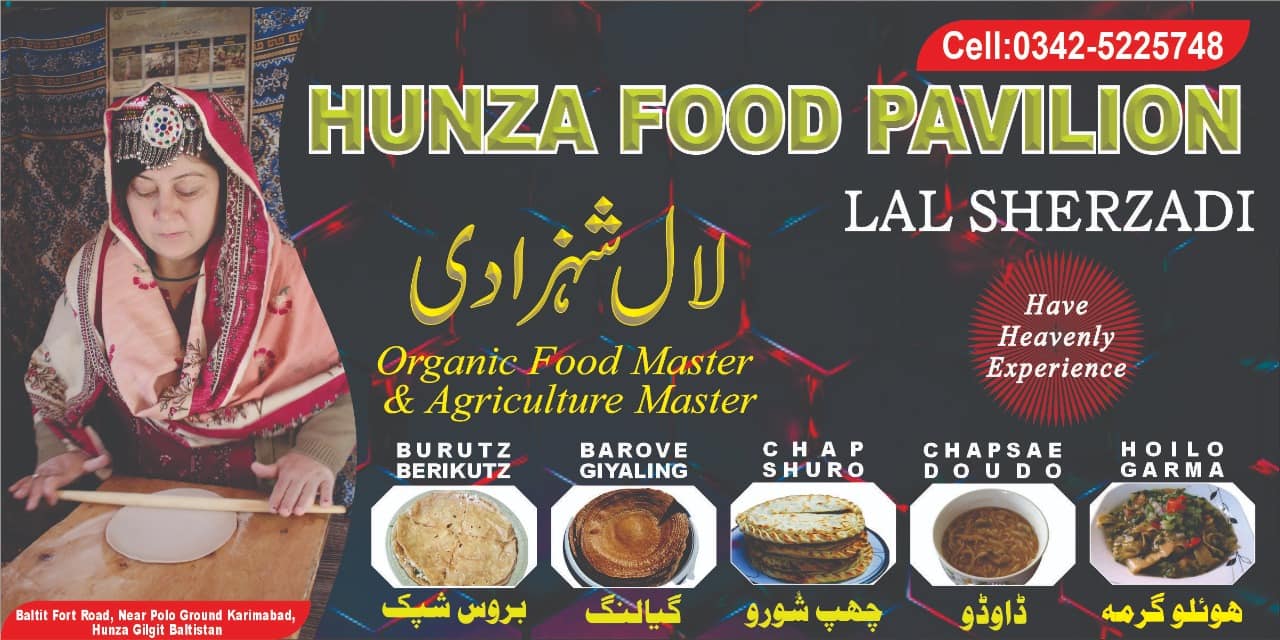 Hunza food pavilion by Laal Shehzadi
